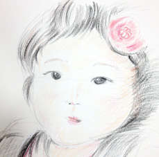 2013年7月20日赤ちゃんを描きました。